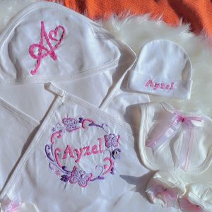 Ayzel hand embroidered customized starter set